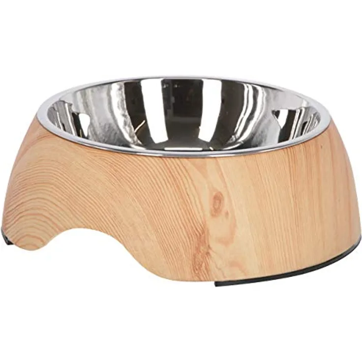 Kerbl 80509 Melaminnapf Wood