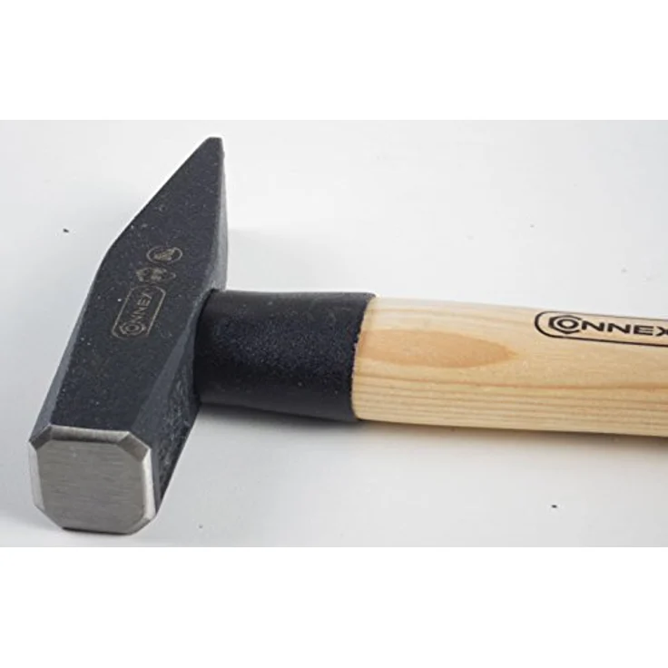 Connex Schlosserhammer 200 g, Holzstiel - Stielschutz - Hammer - Ingenieurhammer - Stahlhammer - Werkzeug - COX600200 – Bild 2