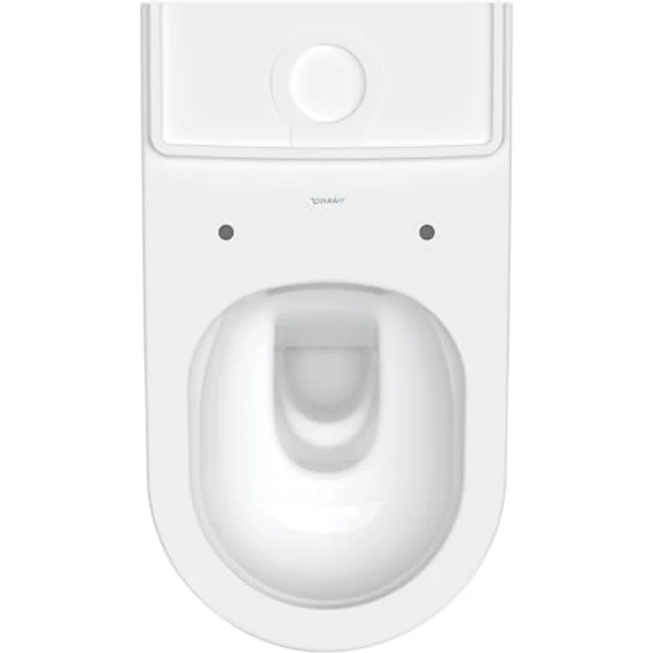 Duravit D-Neo Stand WC für Kombination, Tiefspüler, spülrandlos, 370x580 mm, 200209, Farbe: Weiß - 2002090000 – Bild 5