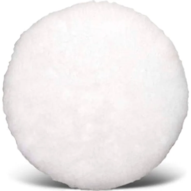 Menzer Wollpads, synthetisch, 406 mm für Einscheibenmaschinen, ideal zum Auspolieren und Glanzpolieren, 5 Stück