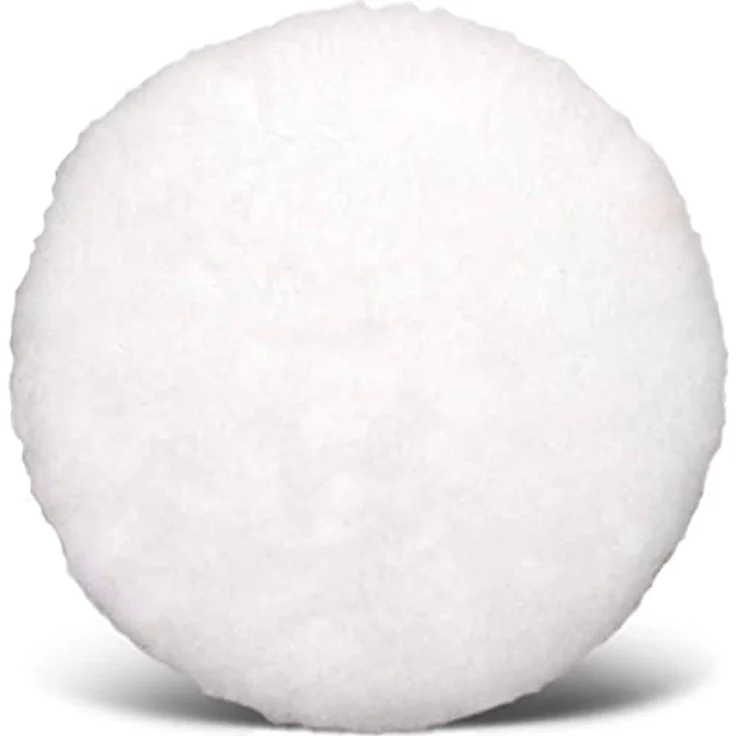 Menzer Wollpads, synthetisch, 406 mm für Einscheibenmaschinen, ideal zum Auspolieren und Glanzpolieren, 5 Stück – Bild 1