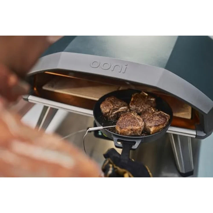 Ooni Koda 2 Pro, Gas Pizzaofen mit G2 Gas-Technologie™, Bluetooth-fähigem Ooni Connect™ Digital Temperature-Hub und großzügiger Kochfläche – Bild 8