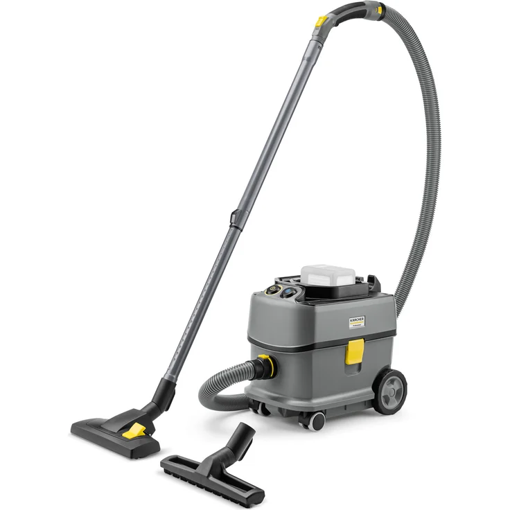 Kärcher Akkusauger T 10/1 Bp Adv, leistungsstarker Nass- und Trockensauger mit umfangreichem Zubehör und 36 V Akku