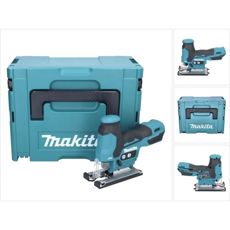 Makita DJV 185 Z Akku Pendelhubstichsäge 18V Brushless, inklusive Makpac, werkzeugloser Sägeblattwechsel, 800-3000 min-1 Hubgeschwindigkeit, ohne Akku, ohne Ladegerät