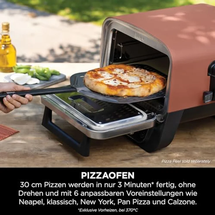 Ninja Woodfire Elektrischer Outdoor Ofen, Pizzaofen und Smoker OO101EU – Bild 6