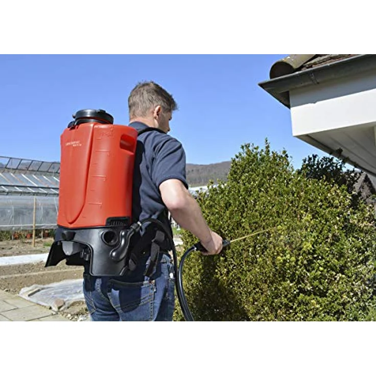 Birchmeier Akku-Rucksacksprühgerät, 15 l, Geschwindigkeitsgesteuert mit CAS-System, Null Emission, Stufenlos einstellbarer Betriebsdruck – Bild 3