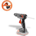 FUXTEC Heißklebepistole FX-E1GG20, kabellose 20V Akku Heißklebepistole in Grün