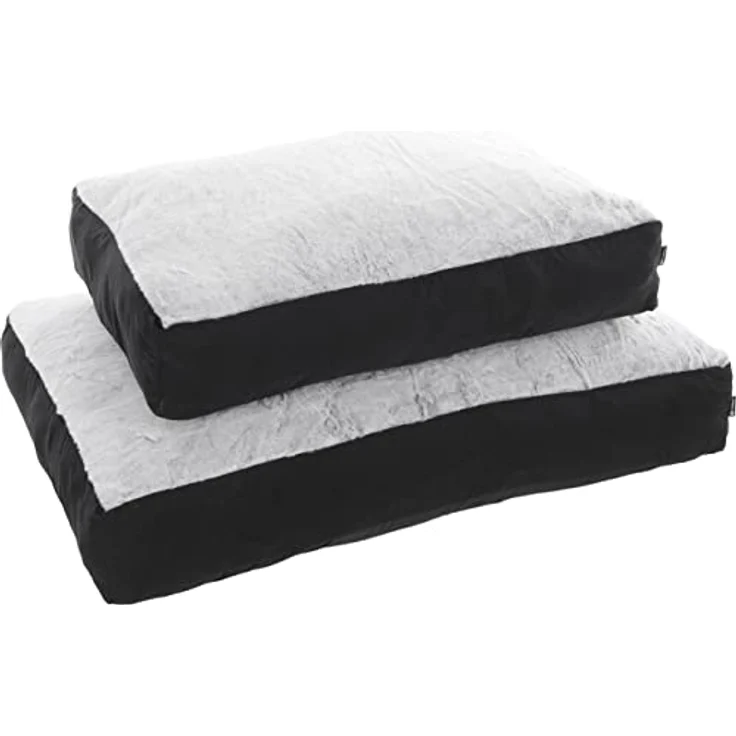 Flamingo Kissen Iduna Rechteck Schwarz 100x70x15cm, Haustierdecke aus Polyester – Bild 2