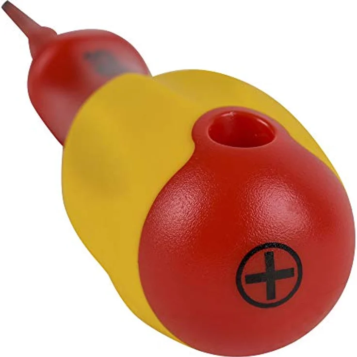 STIER Phillips-Schraubendreher slimVDE+, PH 1, ergonomischer 3K-Kraft-Griff, gehärtete BlackTip-Spitze für optimalen Halt – Bild 2