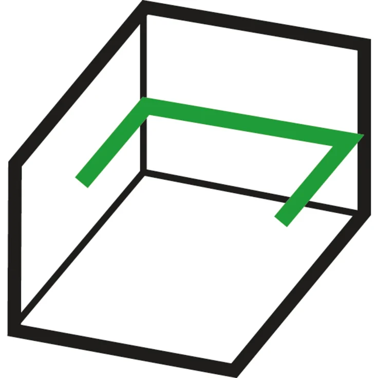 STABILA Kreuzlinienlaser LAX 300 G, 4-teiliges Set, selbstnivellierend, helle grüne Laser-Linien mit Lotpunkten, Reichweite bis 30 m, Schutzklasse IP 54, Zielplatte, Wandhalterung, Tasche – Bild 18