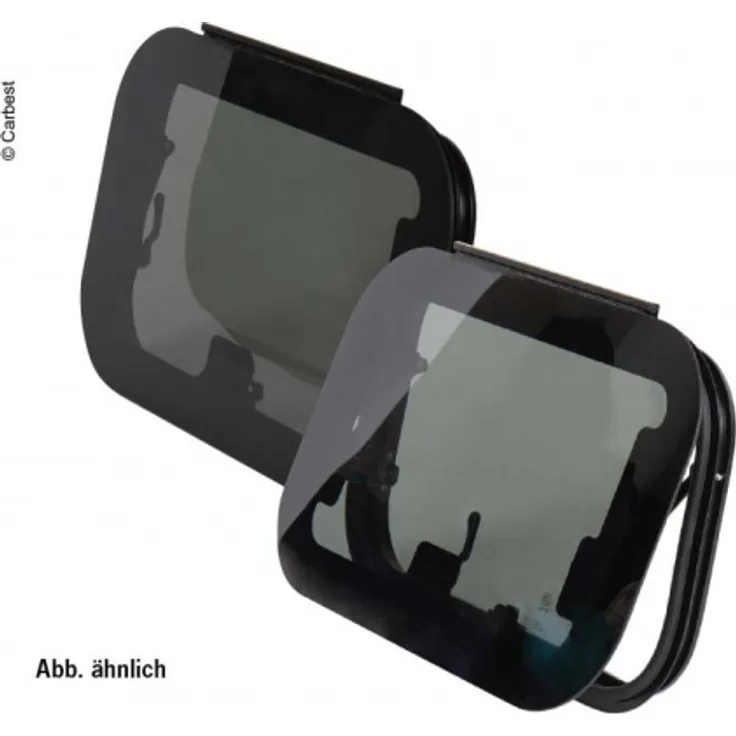 Carbest RW Eco 900 x 450 mm Ausstellfenster aus Echtglas