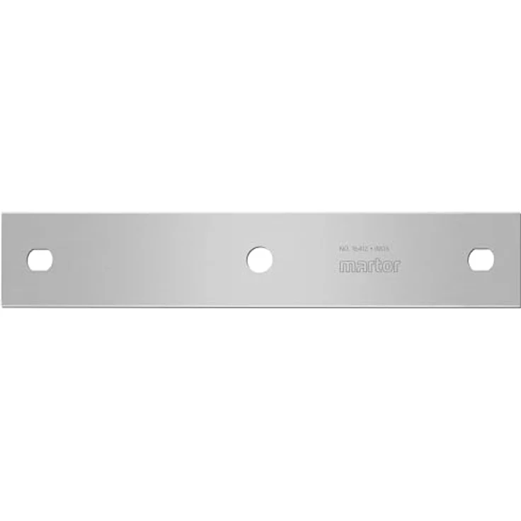 MARTOR Glashobelklinge 120mm Lang, 22mm Breit, Doppelseitiger Schliff, rostfrei, 2-Fach Nutzbar, 10er Pack – Bild 1