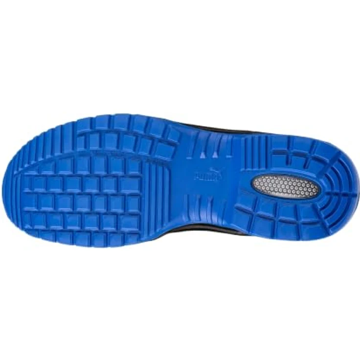 PUMA NEODYME BLUE WIDE LOW S1PS ESD FO SR Sicherheitssandale, Schuhgröße EU 43, atmungsaktive Mikrofaser, Duo-PU-Sohle, flexibler Durchtrittschutz – Bild 2