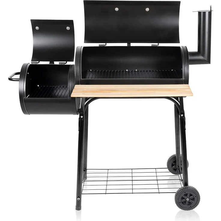 BBQ Collection, Holzkohlegrill, Grill smoker (104 cm) – Bild 1