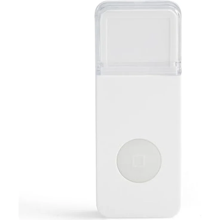 Fysic FD-110 Türklingel-Set, drahtlose Plug & Play Türklingel mit 36 Klingeltönen, Blitzlicht, IP44, weiß, inkl. Batterie – Bild 4