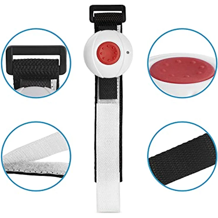 HelpLine by Eiflaender & Soehne HELPLINE 230 Hausnotruf mit Notrufarmband und Quittierung Alarmanlage (Angenehme Ruftonmelodien) – Bild 5
