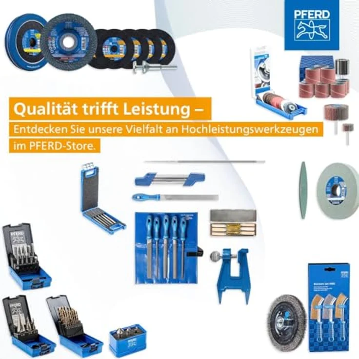 PFERD TOOLS Nadelraspel-Set 6-tlg. in Kunststofftasche, 140mm Schweizer Hieb 2 für Holz und Kunststoff – Bild 3