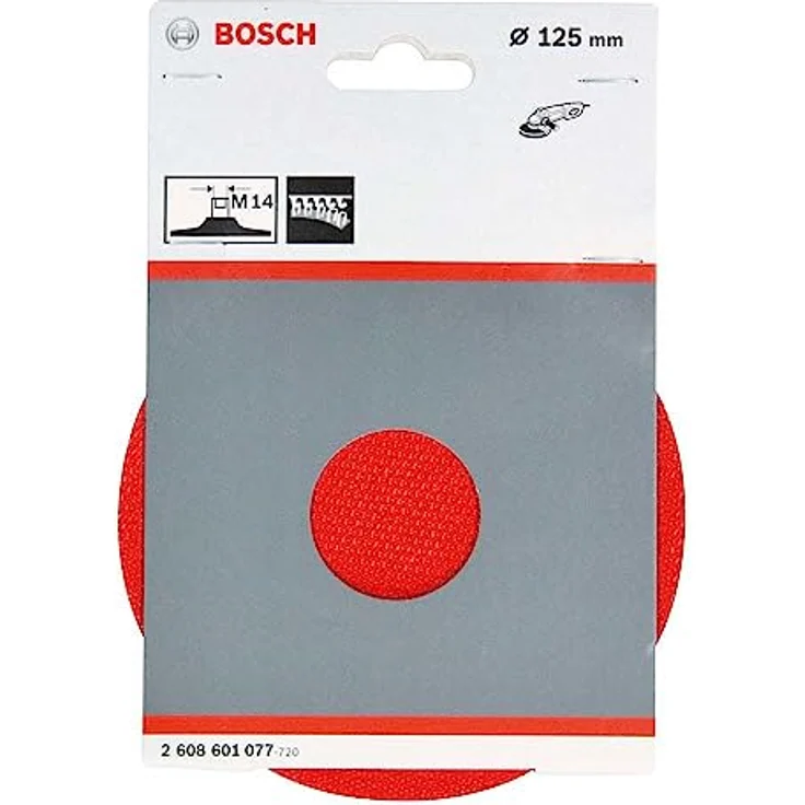 Bosch Professional Kletthaftteller (für Papierschleifblätter, 125 mm Durchmesser, Zubehör für Winkelschleifer) – Bild 3
