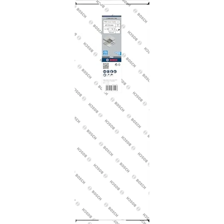 Bosch Pro Diamantnassbohrkrone Core Cutter wet, 112 mm Durchmesser, 450 mm Arbeitslänge, 1 1/4 UNC – Bild 2