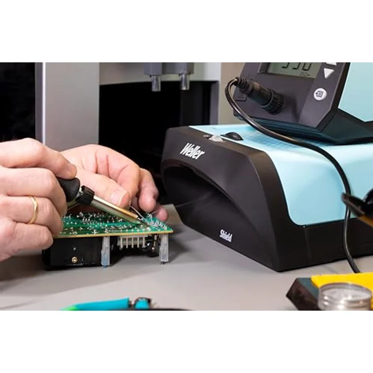 Weller WE1010 Lötstation mit mobiler Lötrauchabsaugung ZeroSmog Shield, präzise Temperaturkontrolle und ergonomischem Design – Bild 8