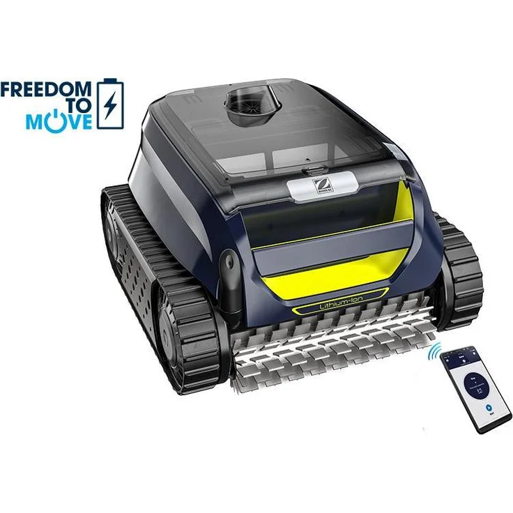Zodiac RF 42 iQ Freerider, kabelloser Poolreinigungsroboter mit Lithium-Ionen-Akku für Pools bis 10 x 5 m, steuerbar über iAqualink™ App