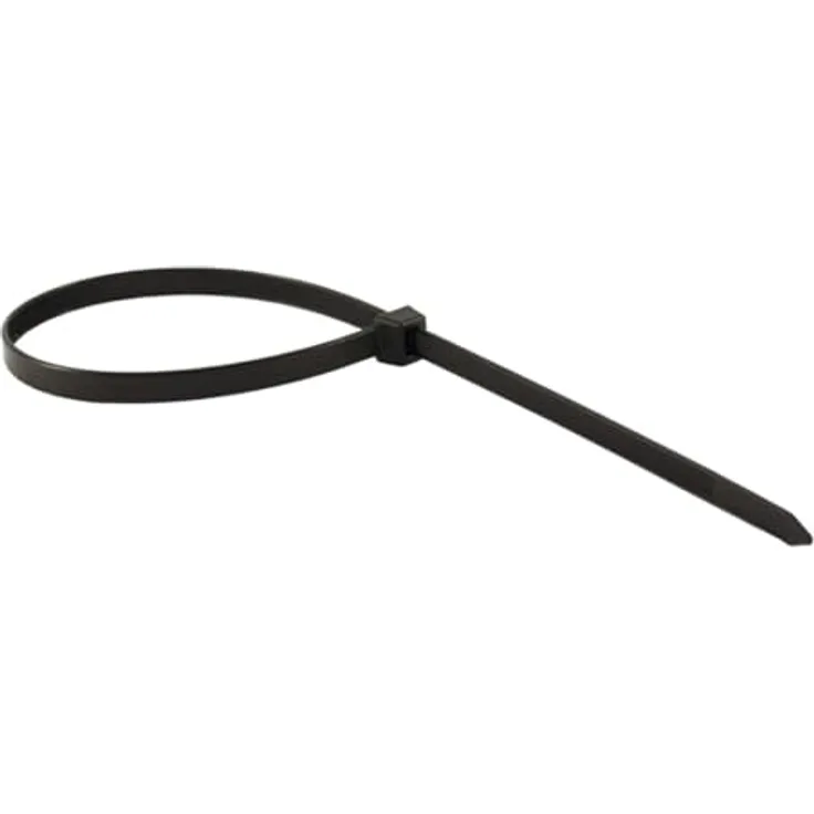Riegler Kabelbinder, PA 6.6, natur, Band: 3,6 x 200 mm, Betriebstemperatur -45 °C bis 85 °C, VPE 100 Stk.