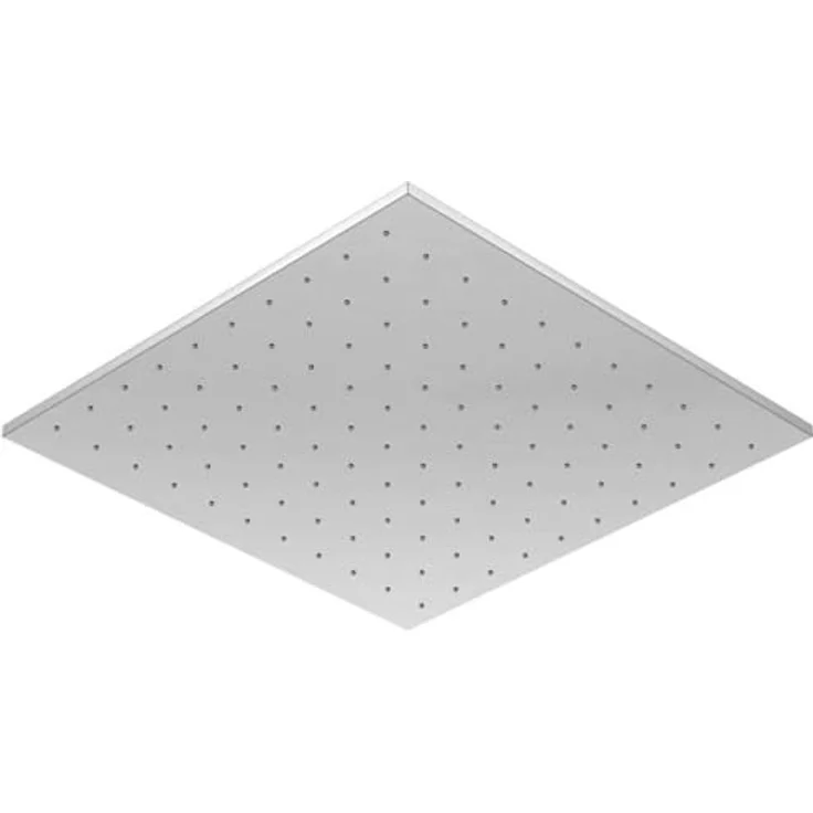 Steinberg Serie 120, Duschbrause eckig, Kopfbrause 145x220mm, Regenbrause mit Easy-Clean-System, Chrom, 18 l/min – Bild 1