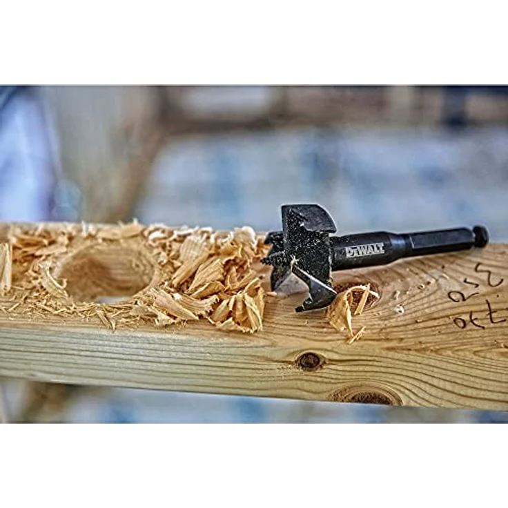 Dewalt Forstnerbohrer Rapidbohrer 65mm DT4585-QZ, extra scharf mit 3 Schneidkanten für saubere Bohrlöcher – Bild 4