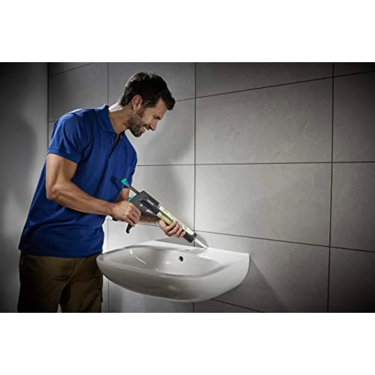 wolfcraft 1 MG 600 PRO meschanische Kartuschenpresse 4356000 | Kartuschenpistole in Profi-Ausführung mit besonders hohem Anpressdruck | Für 310 ml Kartuschen geeignet – Bild 9