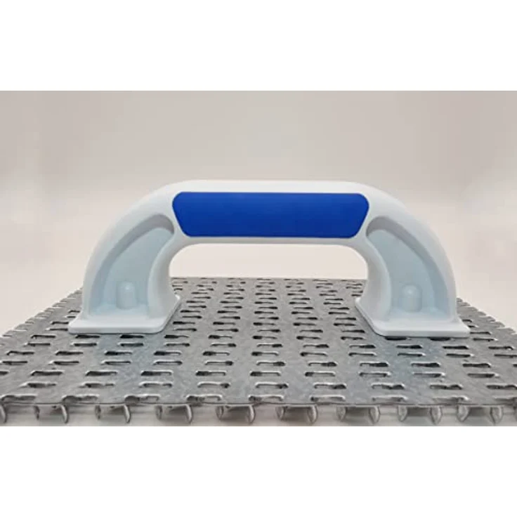 DEWEPRO Profi Edelputzkratzer - Putzkratzer - Raspelbrett für Mineralputz - Abmessung: 250x135mm – Bild 5