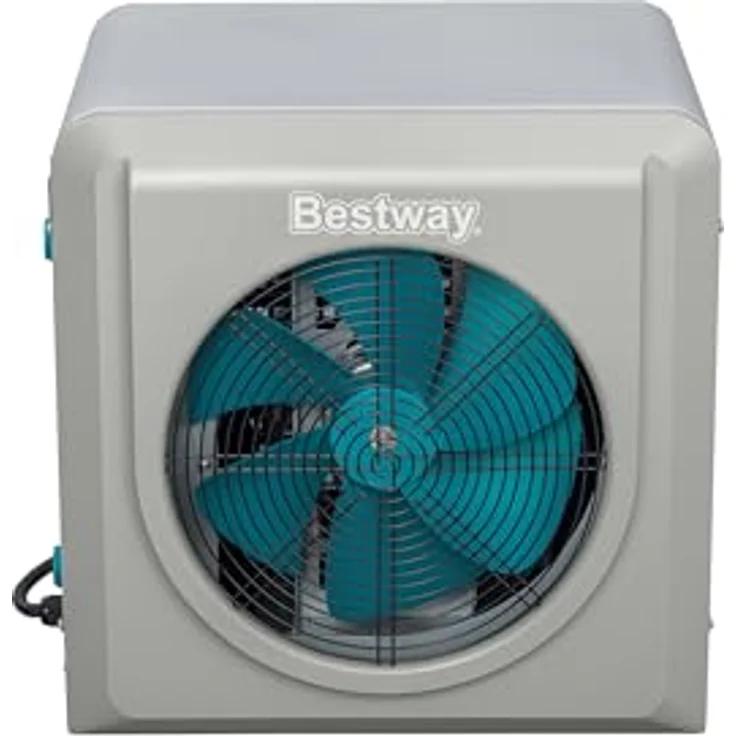 Bestway® Wärmepumpe Air Energy, 1.200 W, Elektrische Poolheizung für überirdische Pools, blau – Bild 4