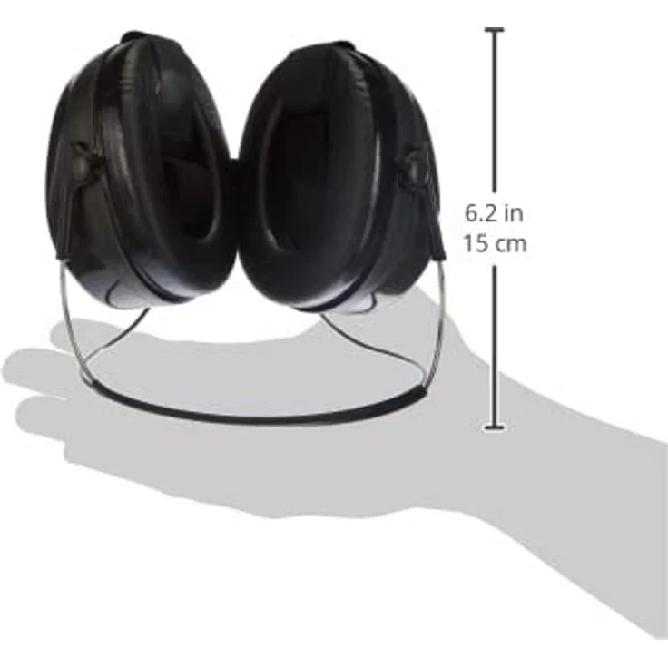 3M Peltor Optime II Kapselgehörschutz, Nackenbügel, Kapselgehörschützer, SNR 31 dB, 1 Stück, Grün – Bild 5