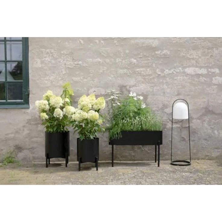 Eva Solo Simply Grow Pflanzenbox, Pflanzkübel mit Selbstbewässerungssystem, wetterfest, Aluminium und pulverbeschichteter Stahl, 80 cm breit – Bild 5