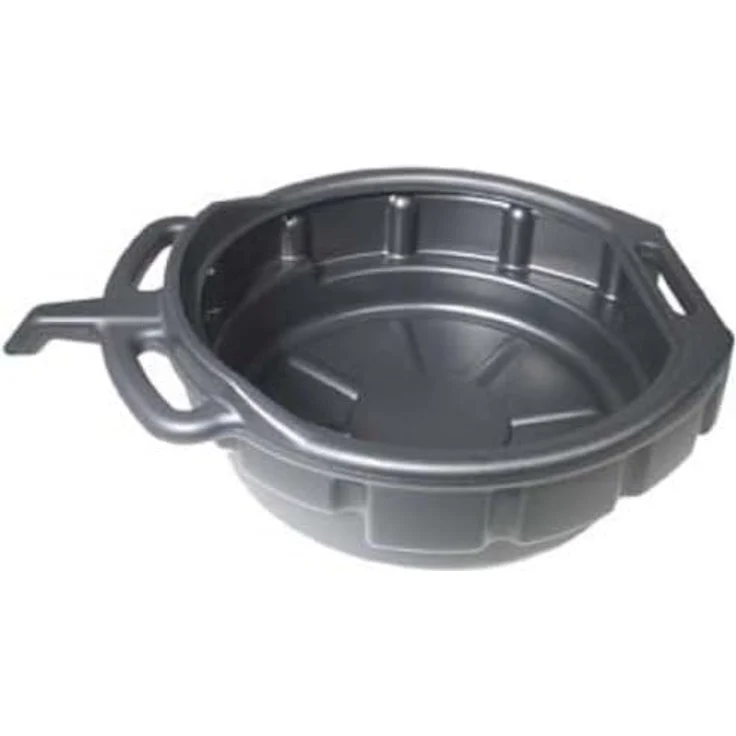 BGS 9980 Durchmesser: 570 mm | Höhe: 120 mm | Material: HDPE | schlagfest Öl-Auffangwanne mit Ausgießer 15 l – Bild 5
