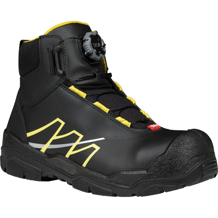 Jalas Shoes JALAS® 1598 GRAN PREMIO Halbstiefel S3 mit BOA System, ESD, SRC Rutschhemmung, wasserdicht, schwarz