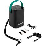 VONROC Luftpumpe Kompressor 20V, tragbar, Akku-betrieben für Auto & Fahrrad, leicht und kompakt