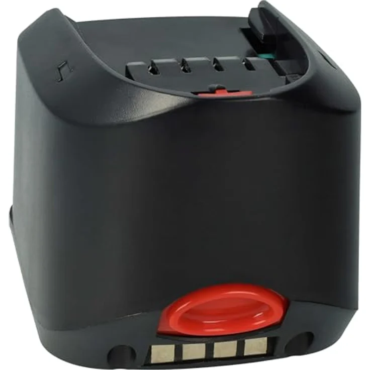 vhbw Akku kompatibel mit Bosch AHS 48/52 LI, AHS 55-20 LI, AHS 50-20 LI, AdvancedOrbit 18 Werkzeug, Akku-Gartengerät (5000 mAh, Li-Ion, 18 V) - schwarz/rot – Bild 8