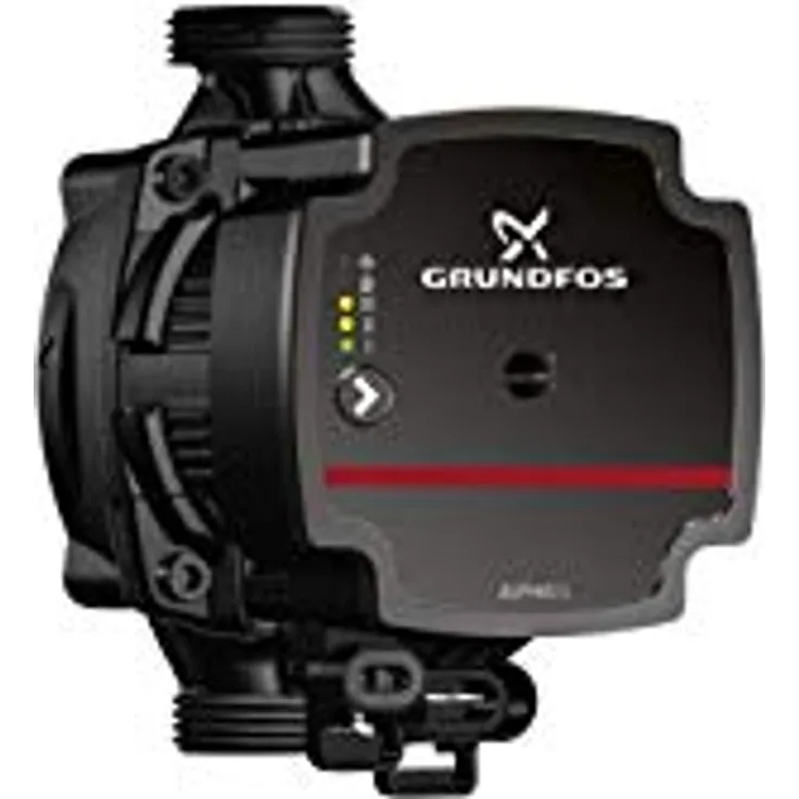 Grundfos CIRCULATOR PUMP ALPHA 1L 25-60 130, energieeffiziente Durchlaufpumpe mit bis zu 10 Bar Druck, 4-45 Watt, kompakte Bauweise