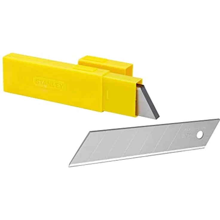 Stanley Abbrechklingen (25 mm, gerade Schneide, 0,7 mm Schneidstärke, 110 mm Klingenlänge) 10 Stück, 0-11-325 – Bild 4