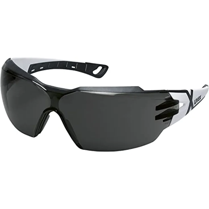 Uvex Pheos CX2 9198230, Schutzbrille mit optimalem Augenschutz, Weiß, Schwarz – Bild 2