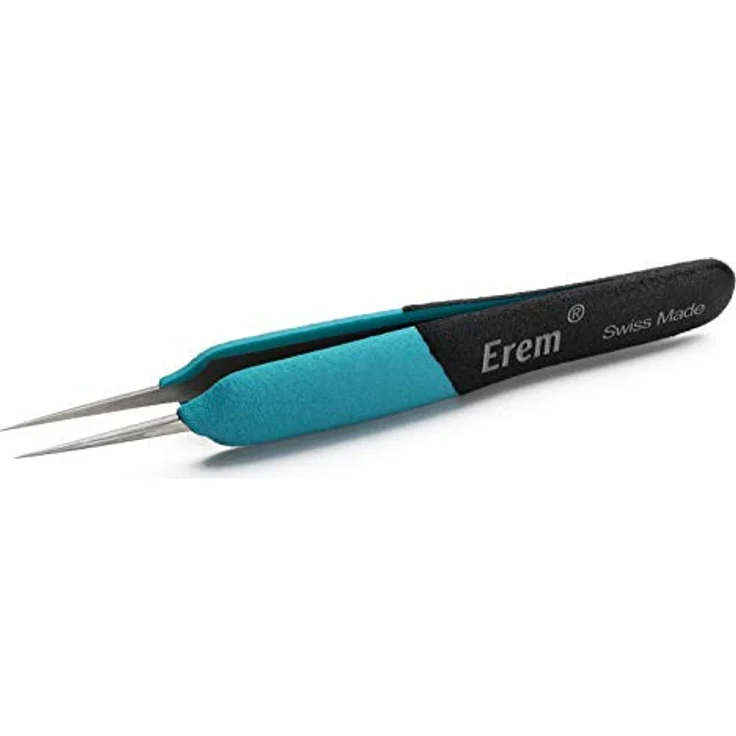 Weller Erem, Ergonomische Präzisionspinzette, Nicht magnetisch, ESD-sicher, Hitzebeständig bis 500°C, Rostfrei – Bild 2