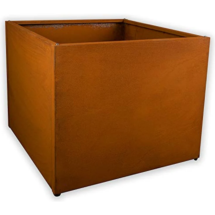 Köhko® Designer Pflanzrahmen (Ohne Boden) aus Cortenstahl als Bausatz QUADER 50x50x40 cm…… – Bild 3