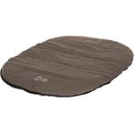 Kerbl 81266 Traveller Reisekissen mit Hüllle, 85 x 65 cm, Taupe