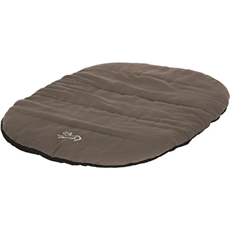 Kerbl 81266 Traveller Reisekissen mit Hüllle, 85 x 65 cm, Taupe – Bild 1