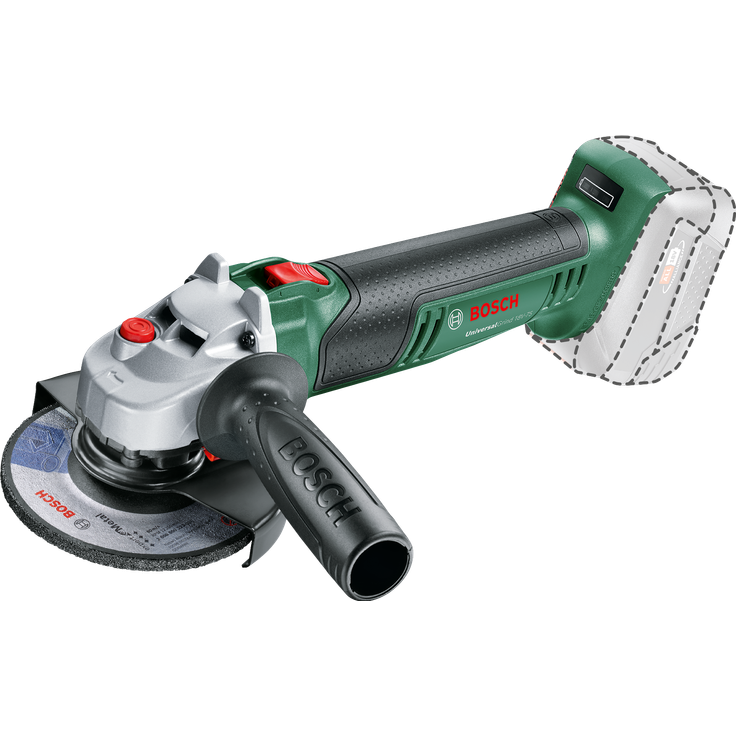 Bosch Home & Garden, Winkelschleifer, UniversalGrind 18V-75  (Ø125 mm) SET version (125 mm)