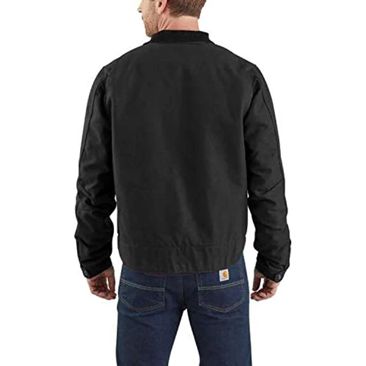 Carhartt Arbeitsjacke UPDATED DUCK DETROIT JACKET (1-St), Duck, mit weichem Futter, Baumwolle, lange Ärmel, diverse Taschen, Windstopper, Triple-Nähte – Bild 2