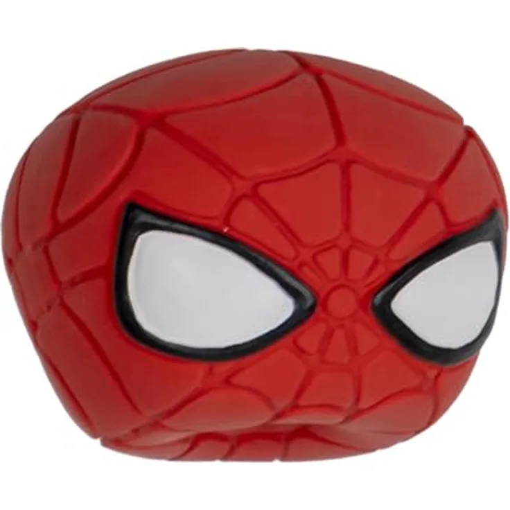 Spiderman Tierkuscheltier Quietschendes Hundespielzeug aus Latex - Strapazierfähiges Spielzeug für aktive Hunde - Rot