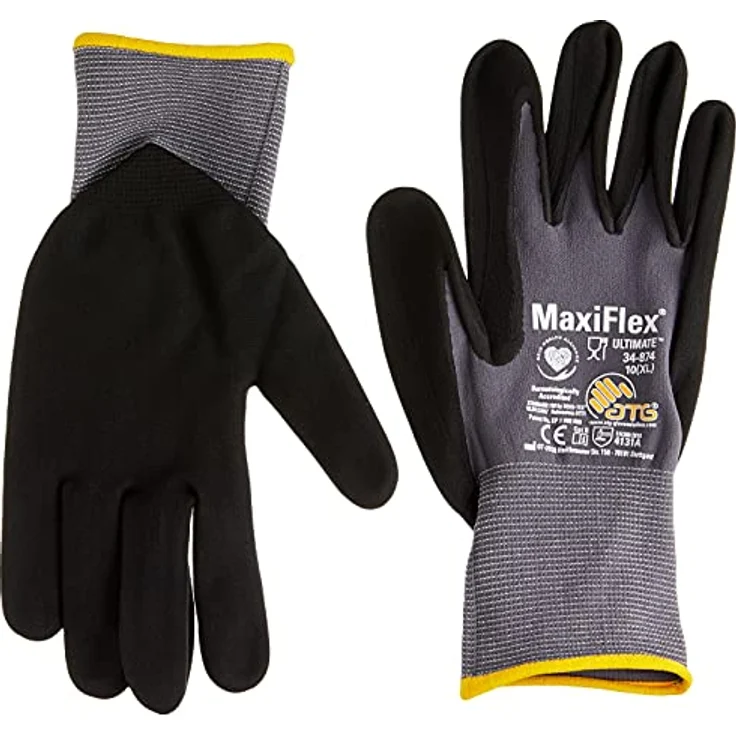 ATG Schutzhandschuh MaxiflexUltimate 34-874 Größe 10 EN388 Kategorie II Inhalt: 5 Paar – Bild 2