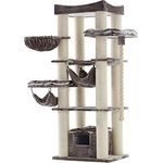 Nobby Kratzbaum RUBI, cappuccino, 60 x 80 x 197 cm, 1 Stück