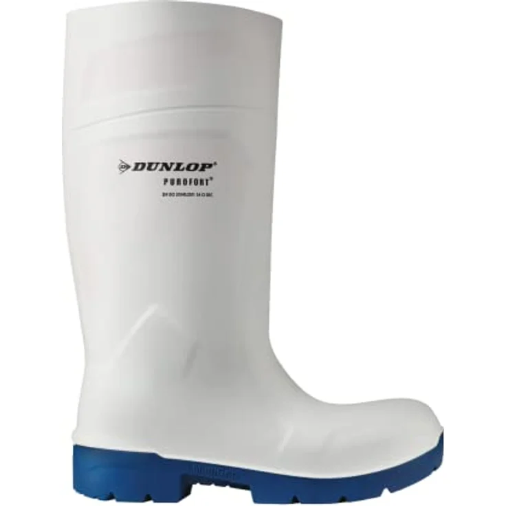 Dunlop NIMWEGEN PU-STIEFEL Purofort CA61131, rutschfeste Sicherheitsstiefel mit Zehenschutzkappe, weiß – Bild 10